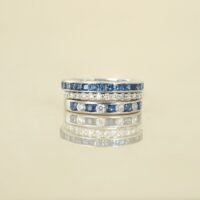 Stella Blue Sapphire Ring Set